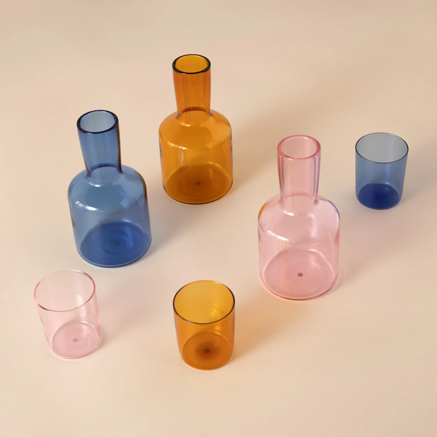 Bedside Carafe & Glass - Azure - Image 4